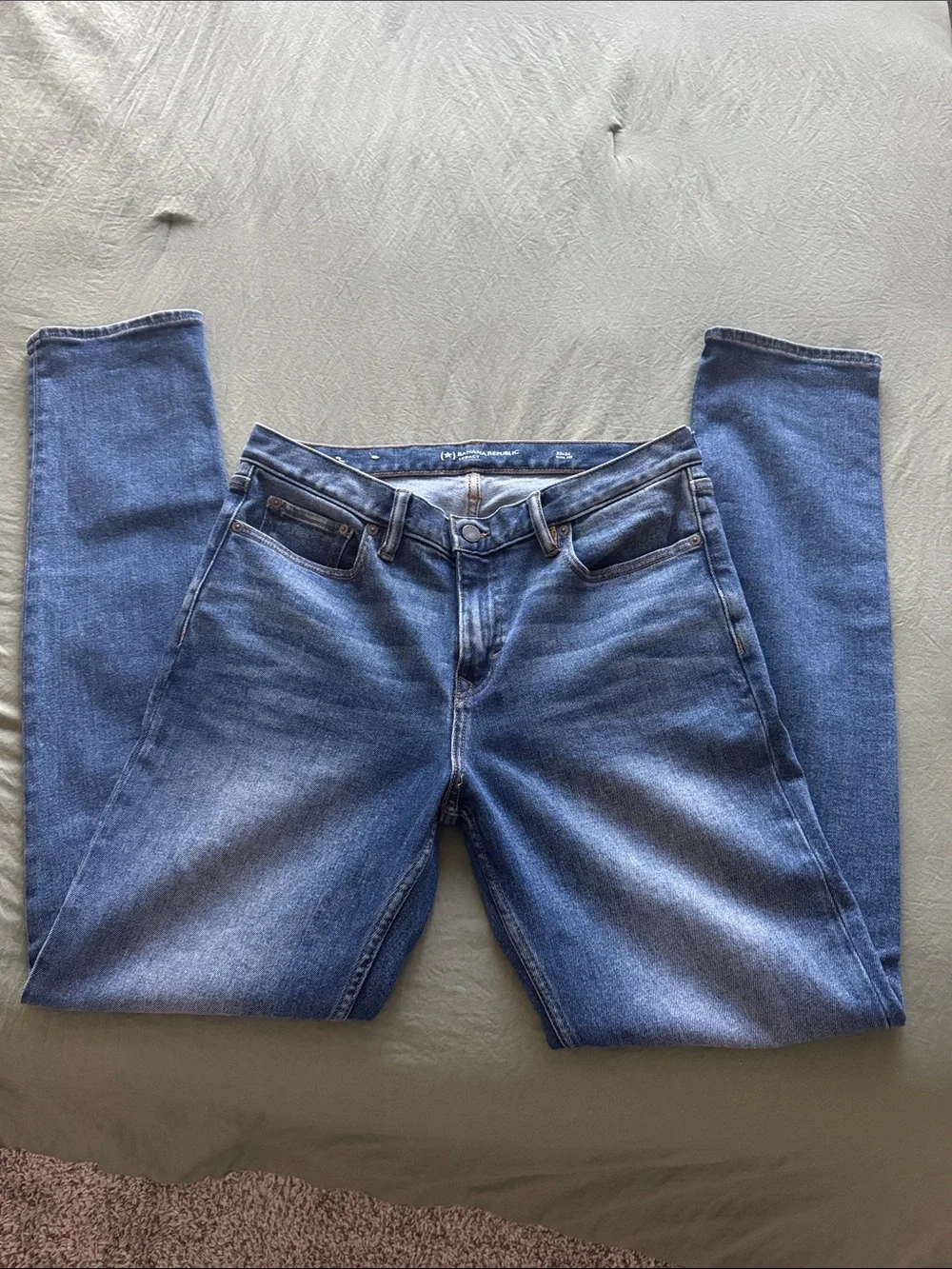 Banana Republic Men Slim Jeans - Blue Wash